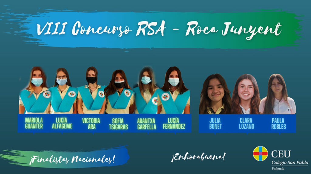 ¡Finalistas del concurso RSA Roca Junyent!